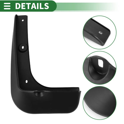 Mud Flaps Splash Guards for Hyundai IX45 (2011-2018) with Mount Accessories