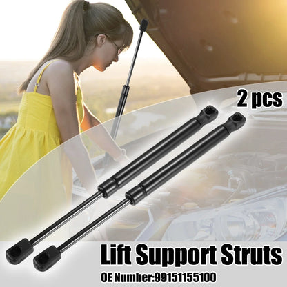 2 x Front Hood Lift Support Gas Struts for Porsche 911 (2012-2017)