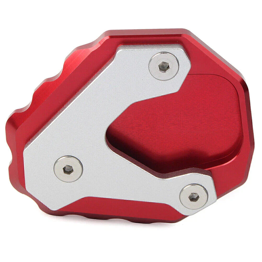 Kickstand Enlarger Plate for HONDA CB500X (2019-2023) - Red CNC Aluminium