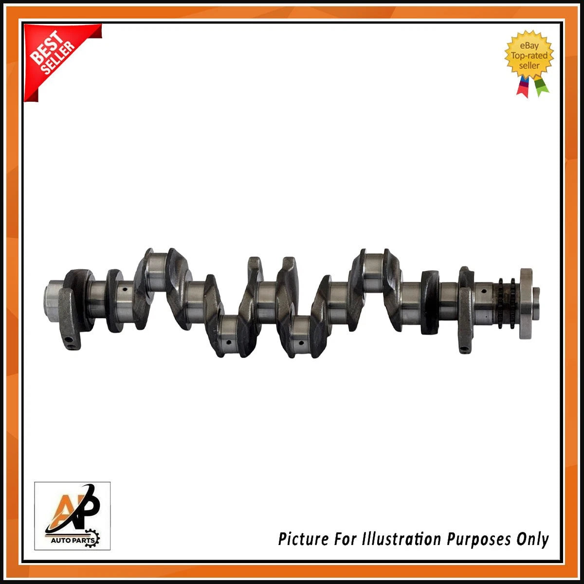 Crankshaft OEM Replacement for BMW N57 D30 3.0 Diesel Engine (2010–2017)