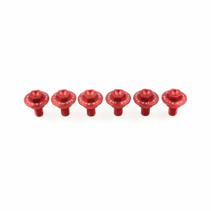 6 x CNC Front Fork Guard Bolts for HONDA CR125 CR250 CRF250R CRF450R