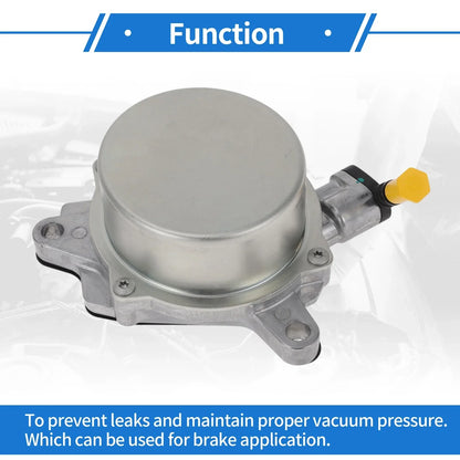 Brake Vacuum Pump for Fiat 500 2012-2019 (2 x No.68120415AA, 68328357AA)