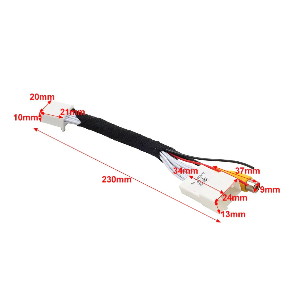 Reverse Backup Camera Radio Stereo Harness for Toyota Camry & Scion FR-S