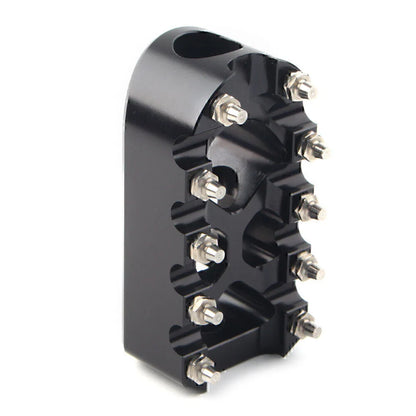 Universal Black Anti-Skid Gear Brake Shift Peg Pedals for Harley
