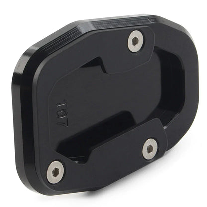 CNC Side Stand Enlarger Plate for Ducati Desert X 2022+ Aluminum Black