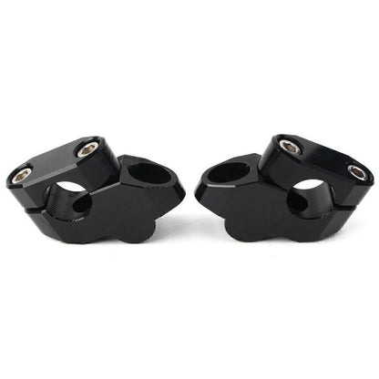 Black Handlebar Bar Extension Riser for Motorcycle