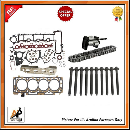Cylinder Head Rebuild Kit Bare with Gasket for Peugeot Jumpy 2.0 BlueHDI (2013–2024)