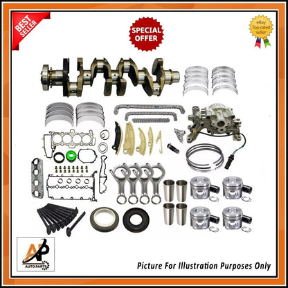 Crankshaft with Engine Rebuild Kit for Jaguar Discovery 204DTD (2017–2019)