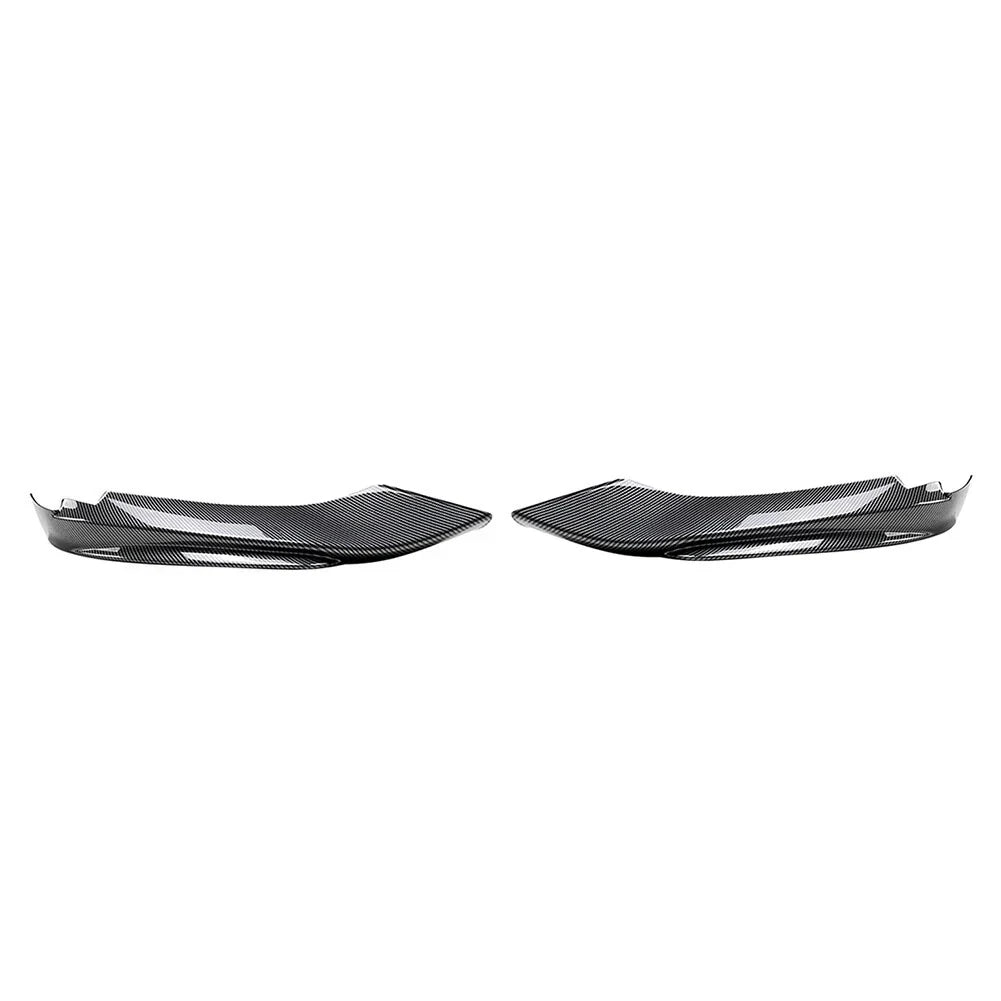 Carbon Front Bumper Lip Splitter Side Air Vent Covers for BMW 4-Series (2014-2020)