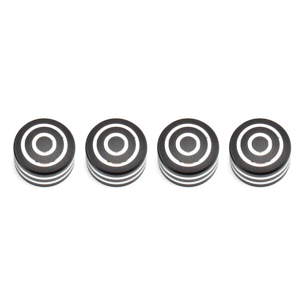 4 x Billet Aluminum Head Bolt Cover Caps for Triumph T120 Thruxton (2016-2023)