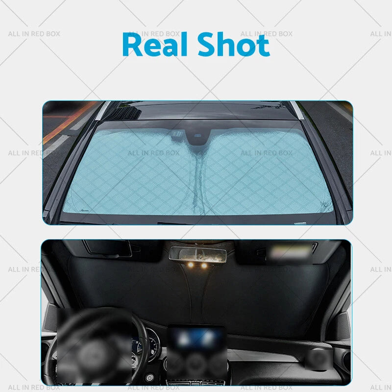 6 Layer Thick UV Protection WindScreen Sun Shade for Toyota RAV4 (2019-2024)