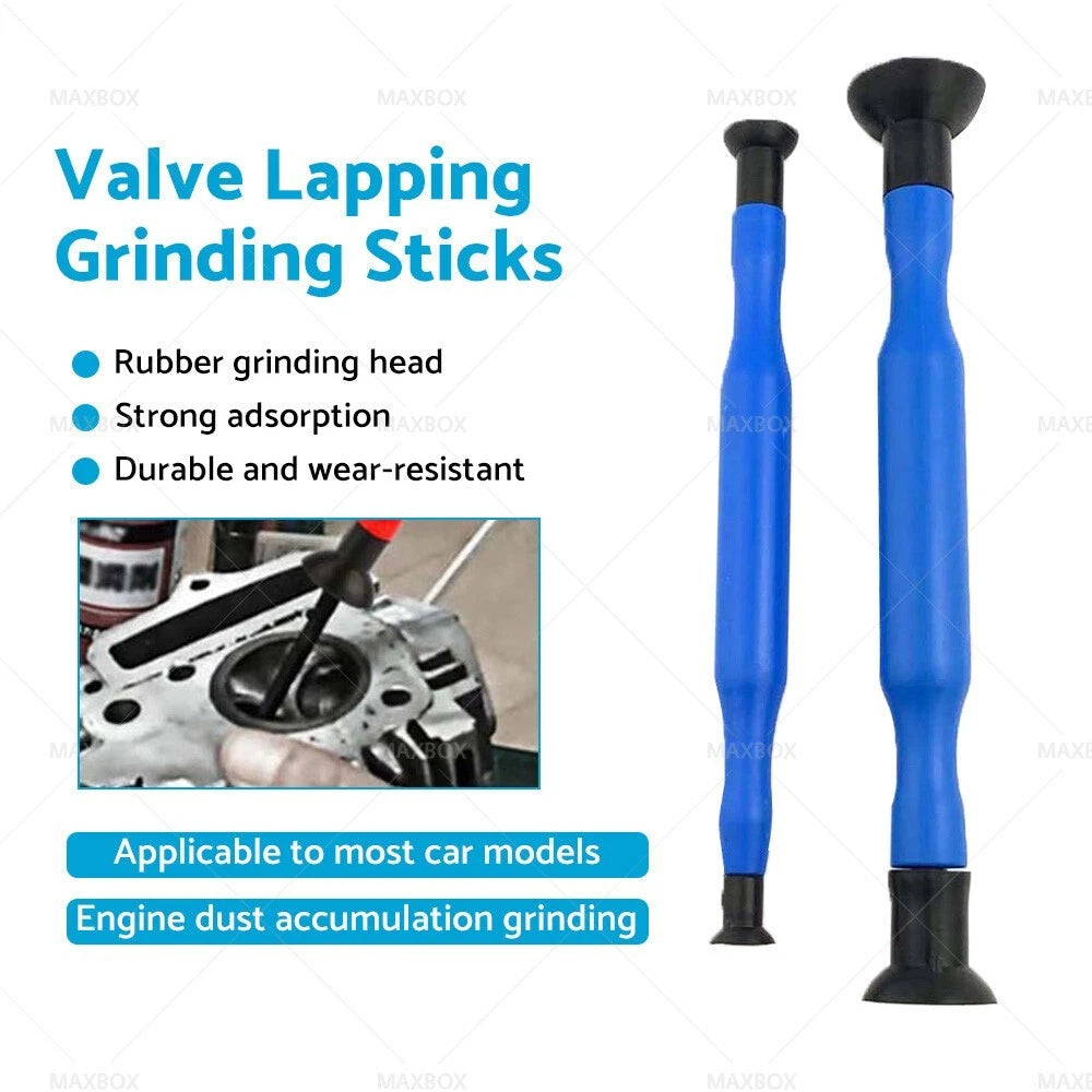 Valve Lapping Grinding Sticks Tool with Suction Cups for Car Model