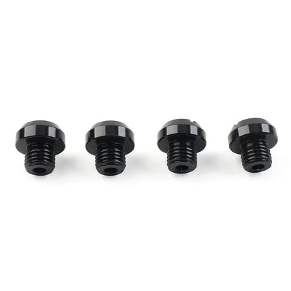 4PCS M10 Motorcycle Mirror Hole Blanking Plugs Screws Caps