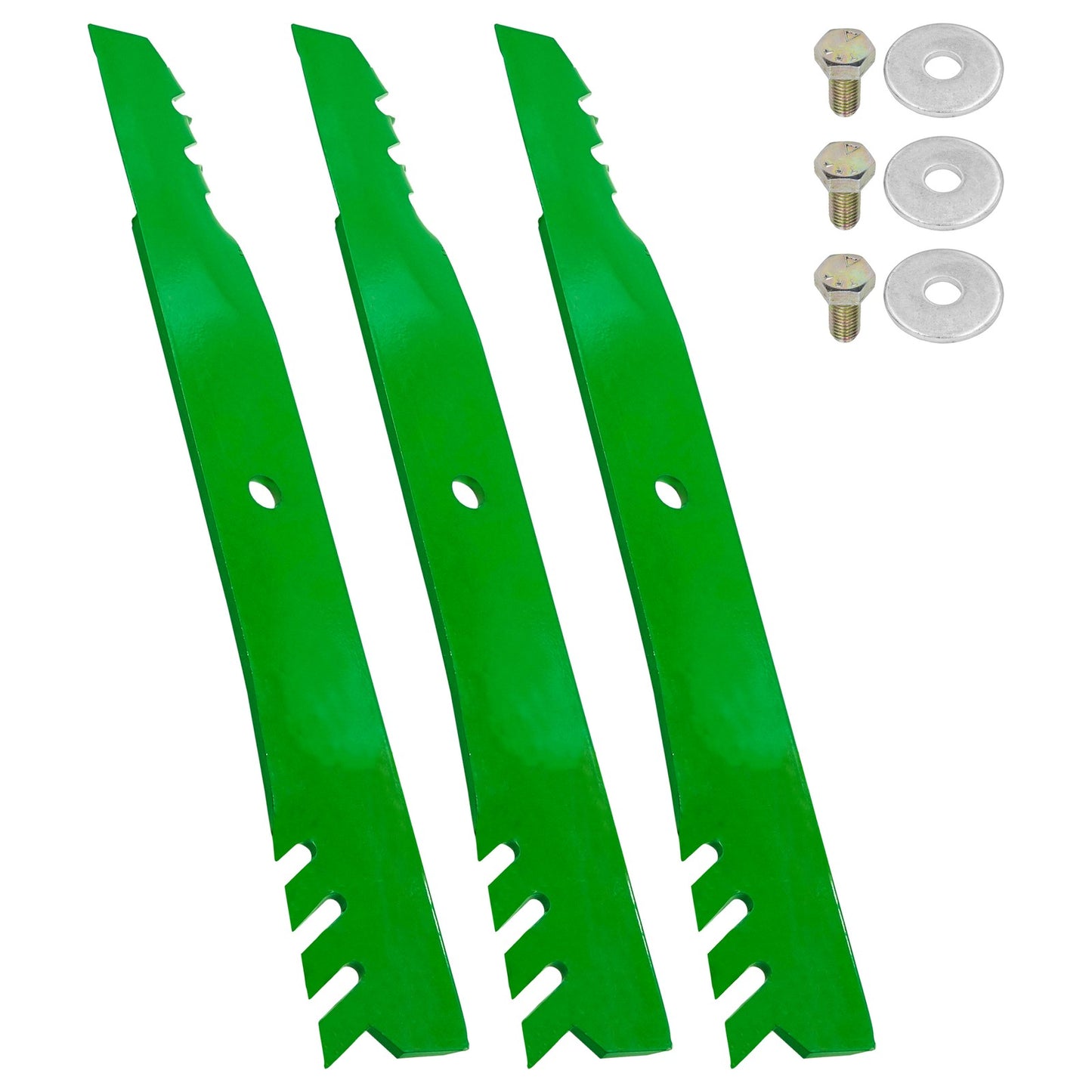 Deck Blade 60 Inch Bolt Replacement for Hustler Raptor SDX FasTrak (2018–2024)