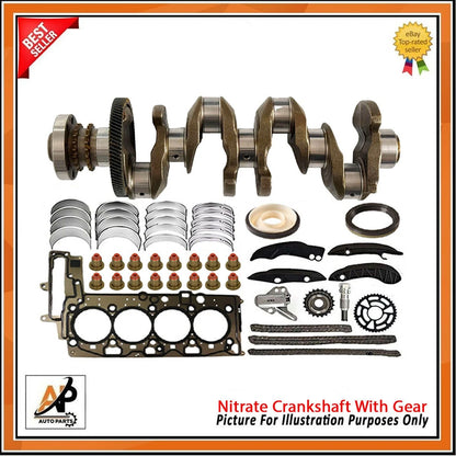 Engine Rebuild Kit with Crankshaft and Gear for BMW N47 2.0 Diesel (2011–2016)