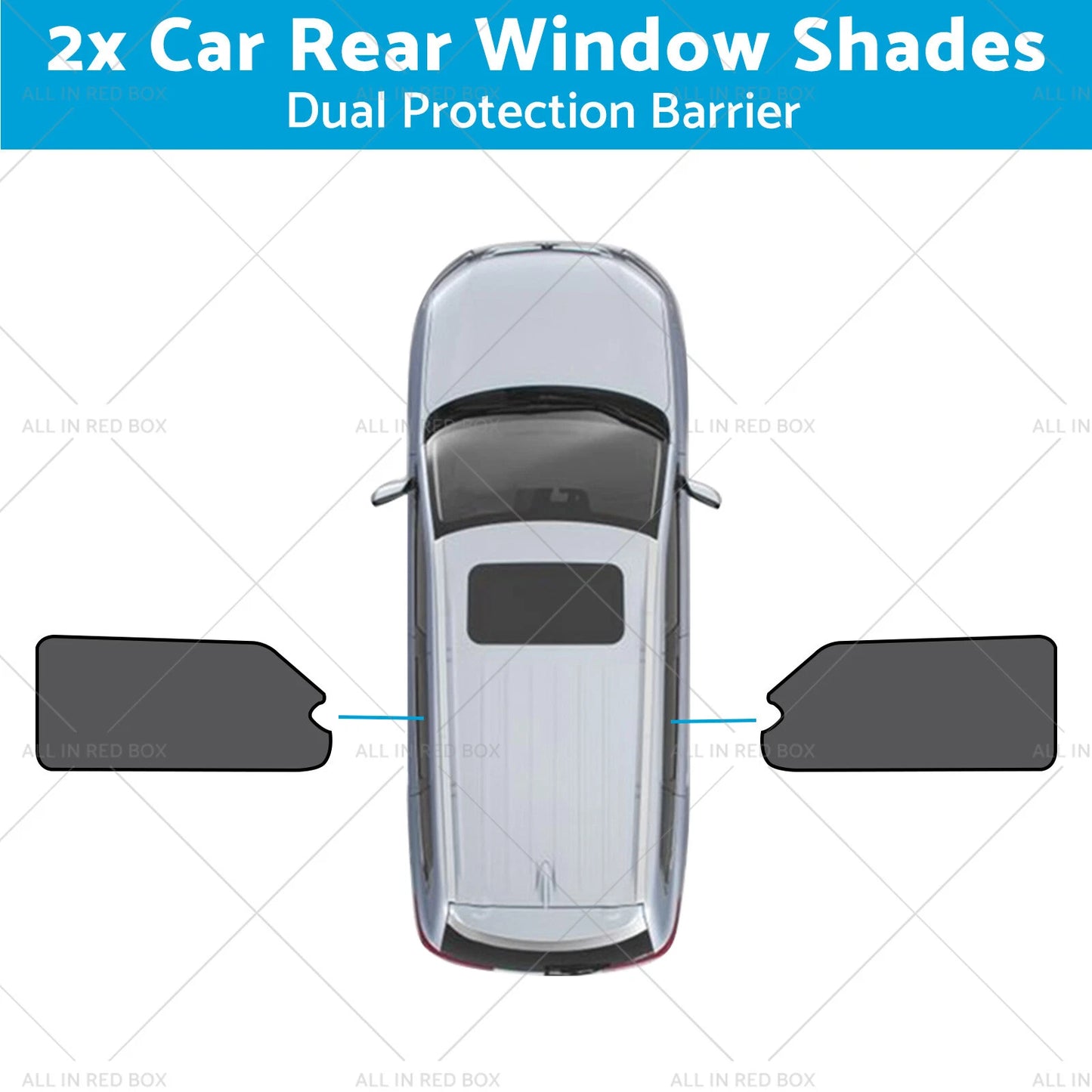 Car Rear Window Shades for LDV G10 (2014-Present) UVB & UVA Protection