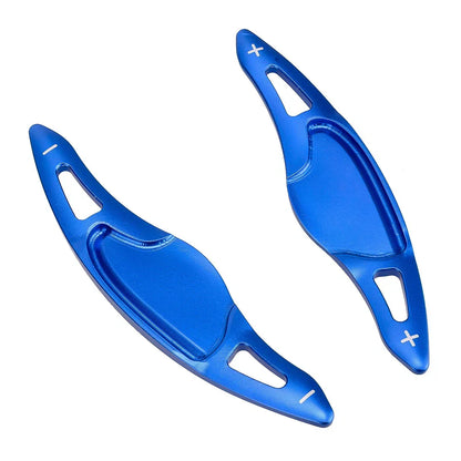 Blue Steering Wheel Shift Paddle Extensions for Honda Civic 11th (2022-2023)