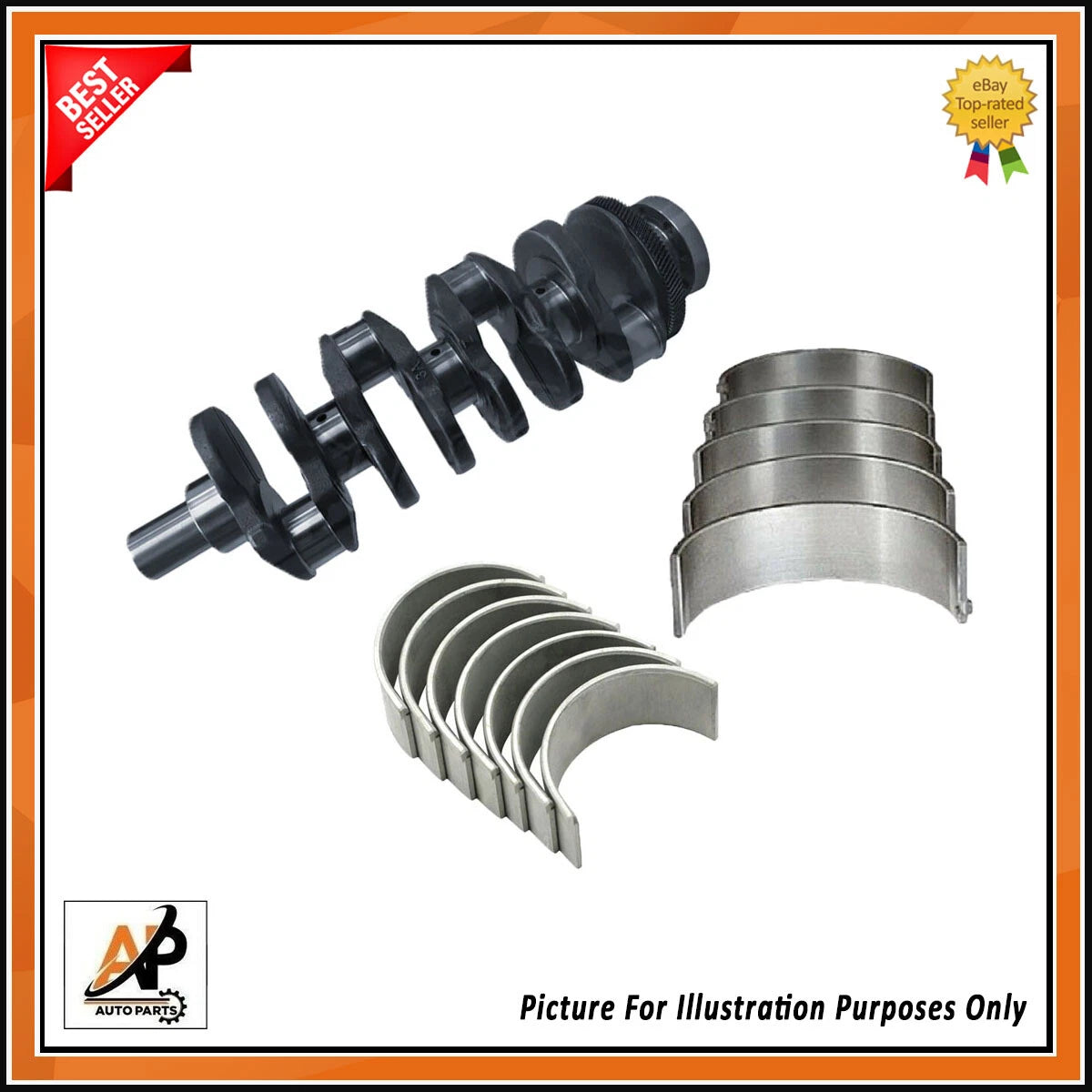 Crankshaft Main and Big End Bearings Replacement for Hyundai Santa Fe Tucson (2006–2023)