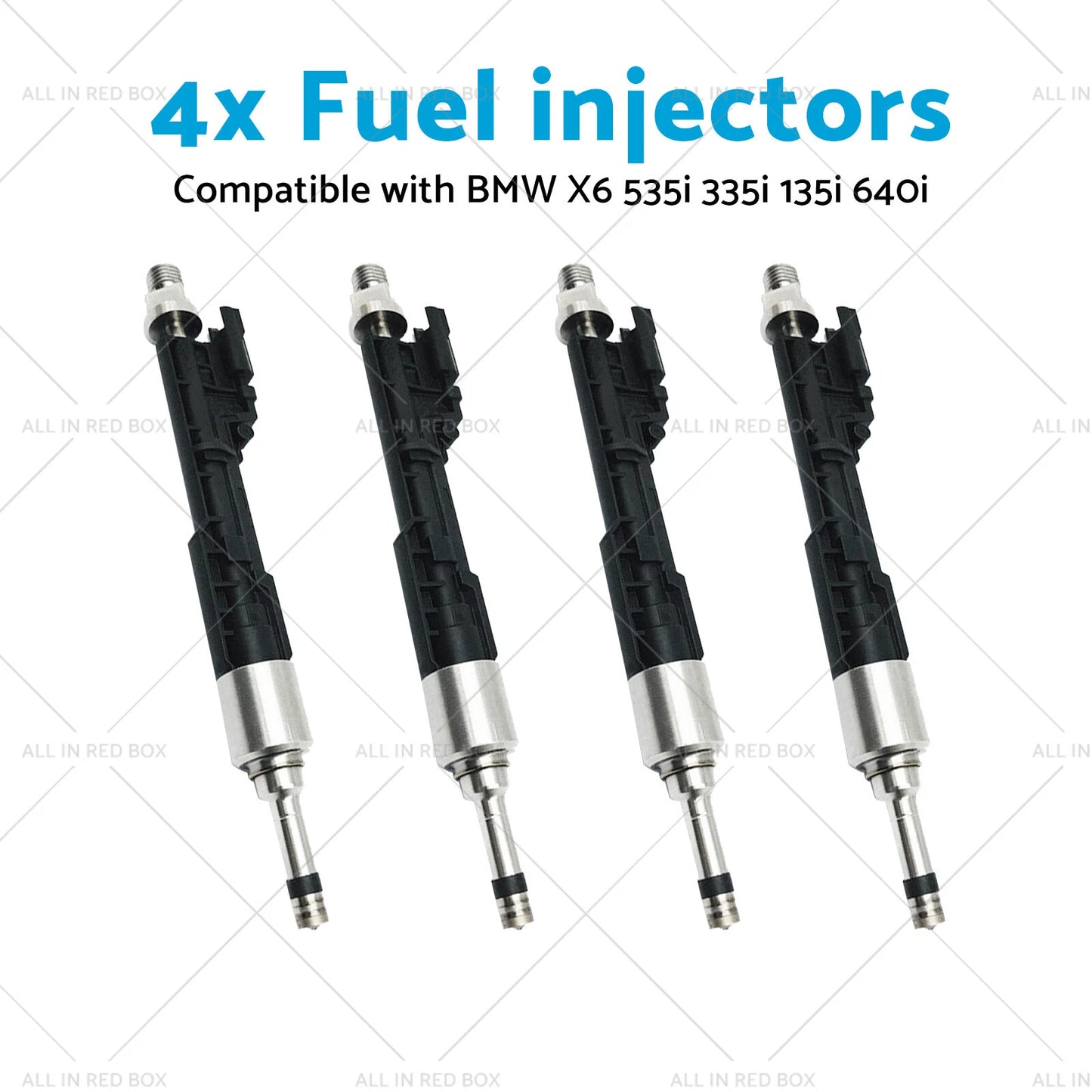 4 x Fuel Injectors for BMW X6 535i 335i 135i 640i (2008-2019)