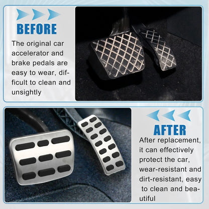 2 x Accelerator & Brake Pedal Covers for Hyundai
