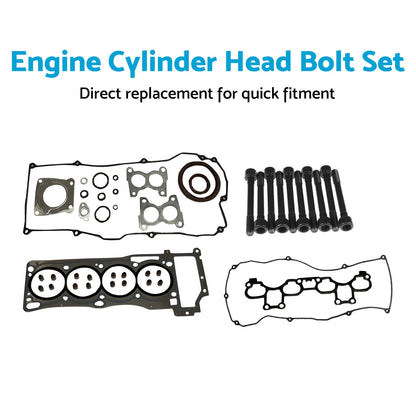 VRS Cylinder Head Gasket & Bolt Set for Nissan Pulsar N16 1.8L (2000-2006)