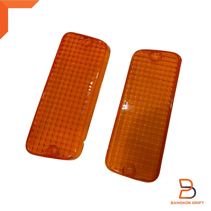 Front Blinker Indicator Lenses for Toyota Hilux RN30 LN30 (1978-1981)