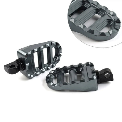 Front Footrests Pegs for Harley Softail Dyna Road King Electra Glide