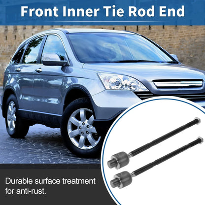 2 x Front Inner Tie Rod End Links for Honda CR-V (2007-2008)