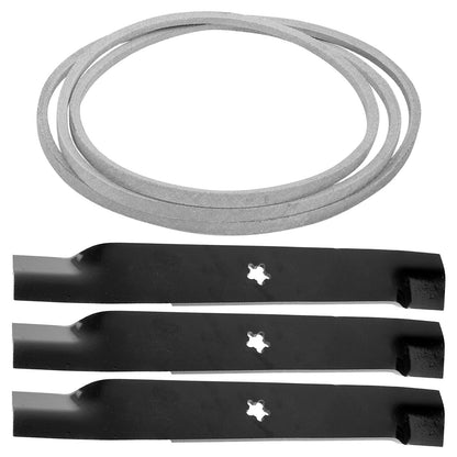 Deck Belt Blade Replacement for Husqvarna GTH24V52Ls GTH26V52Ls (2019–2024)