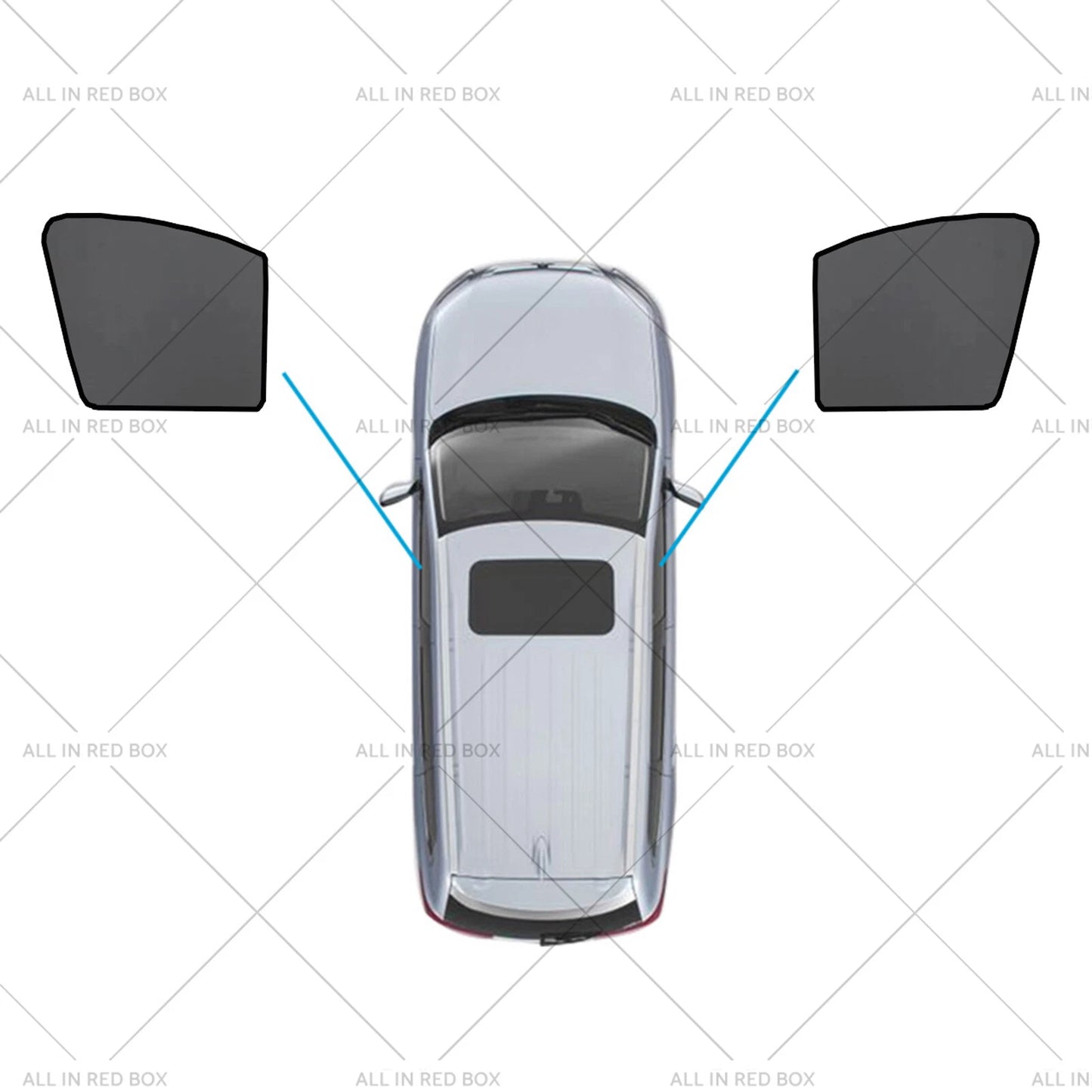 Magnetic Sun Shades for Subaru XV/Impreza (2017-2023)