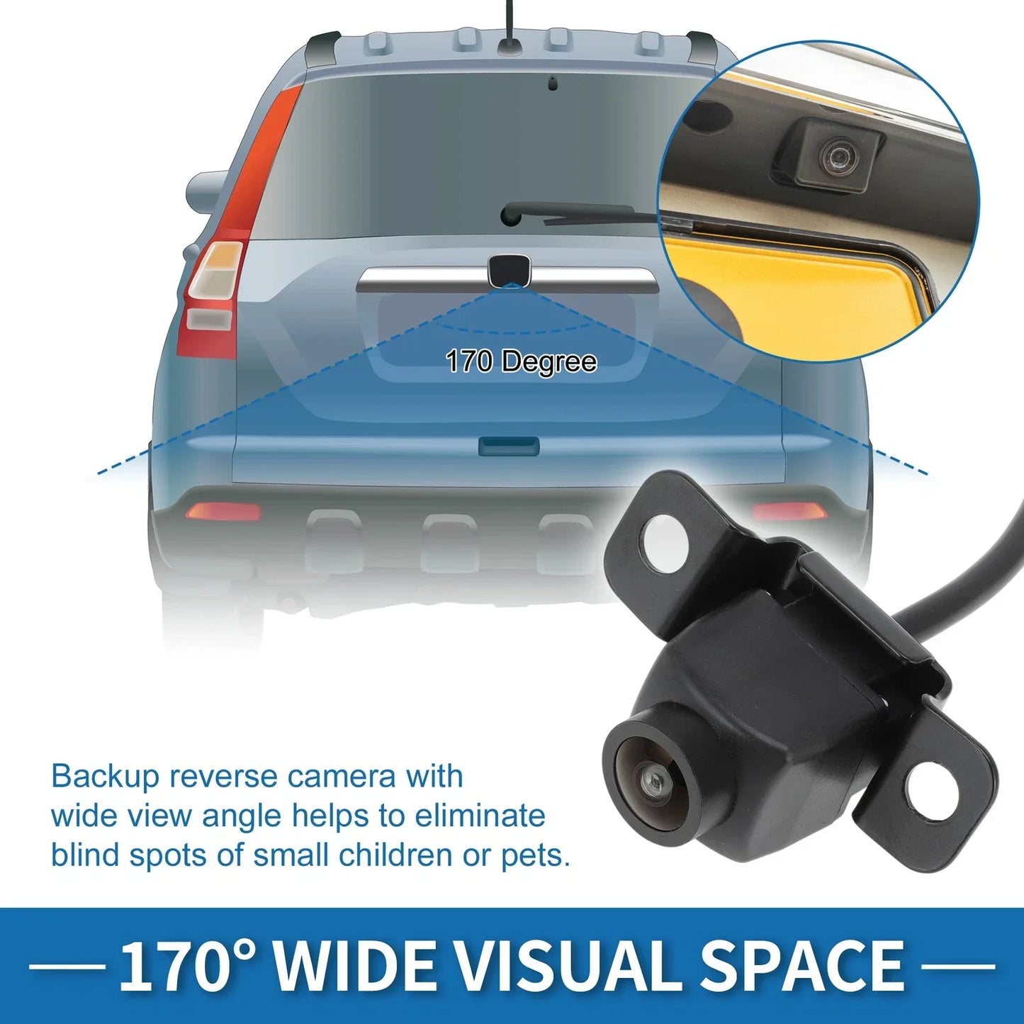 Rear View Backup Camera for Hyundai Veloster (2012-2017)