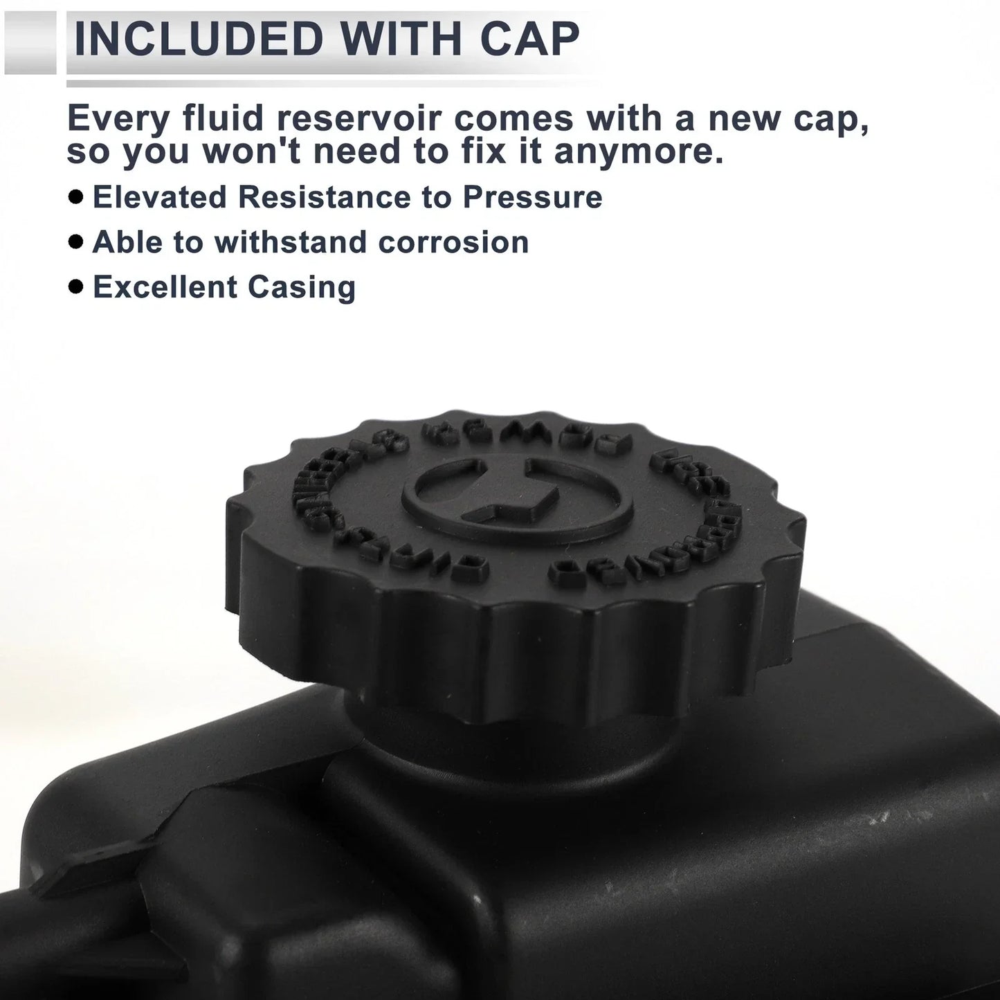 Power Steering Reservoir for Dodge Neon 2000-2005 1 x Black