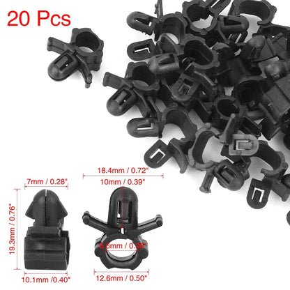 20 x Car Petrol Line Hose Retainer Clips for Hyundai Elantra, Santa Fe, Sonata
