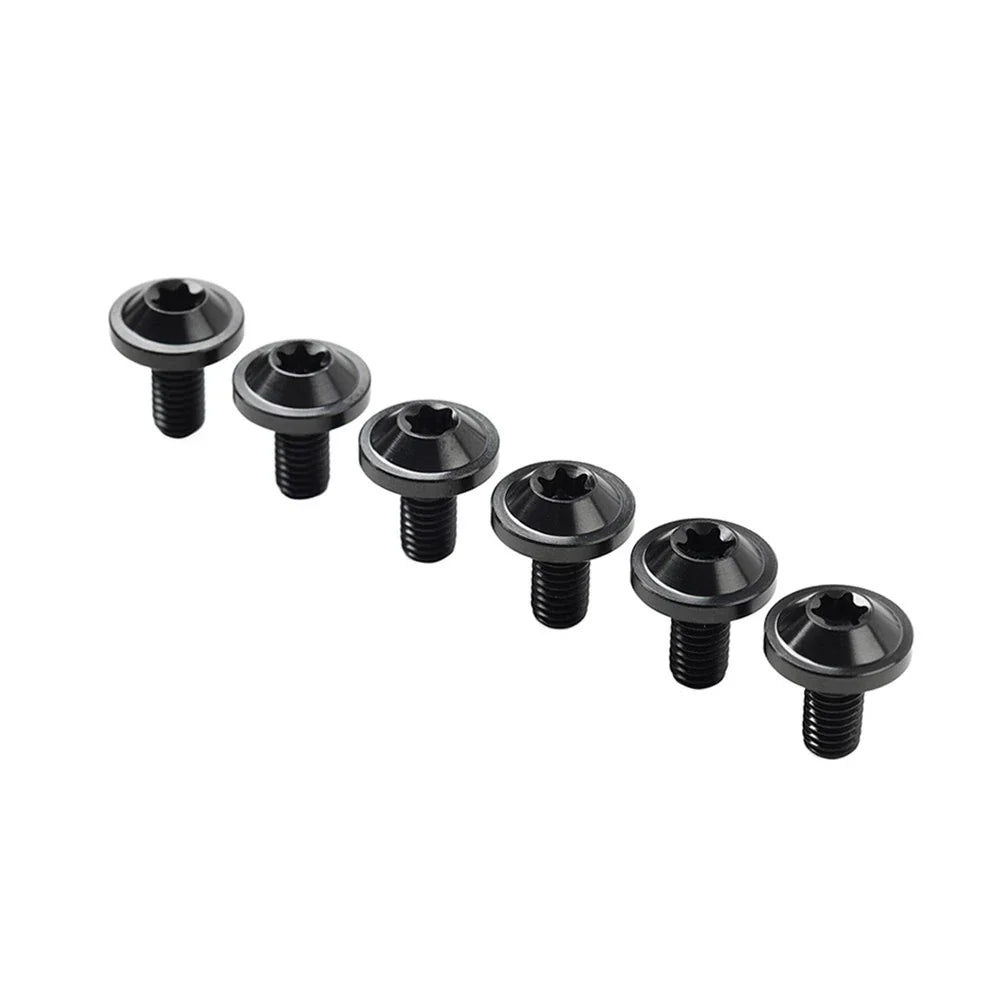 6 x Titanium Alloy M5x30mm Torx Head Bolts for Bike Motorcycle