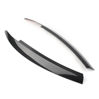 Carbon Fiber Head Light Eyelid Cover Trim for VW Scirocco (2009-2017)