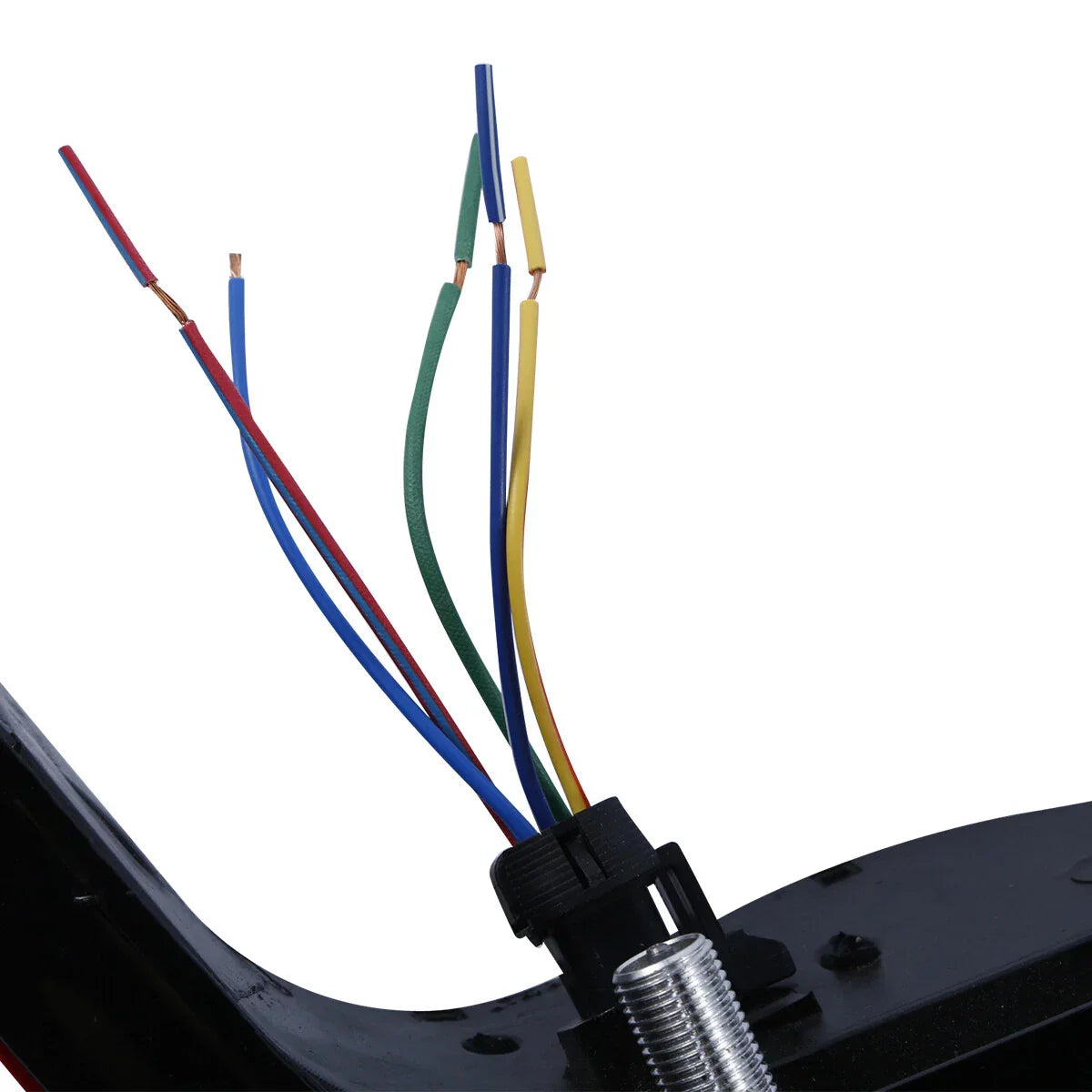 Matte Backrest Mount Rack Docking Light for Harley Touring Road Glide (14-25)