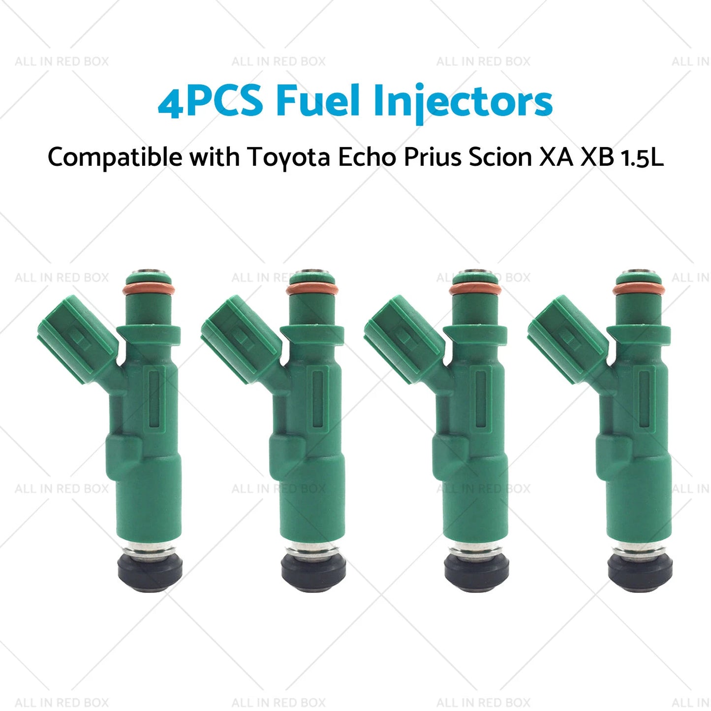 4PCS Fuel Injectors for Scion XA XB, Toyota Echo, Prius (2000-2009)