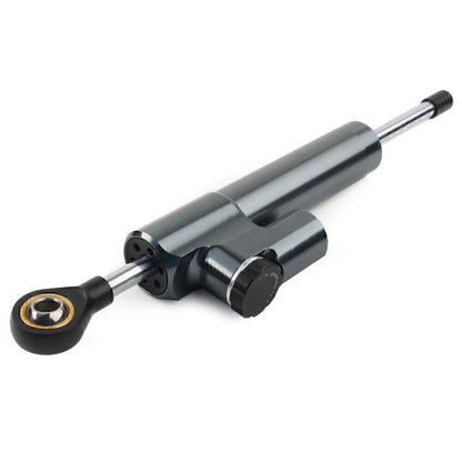 CNC Steering Damper Stabilizer for Universal Motorcycle - Grey