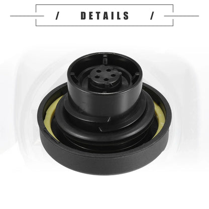 Car Fuel Tank Filler Cover with 2 Keys for Dodge Grand Caravan (2011-2020)