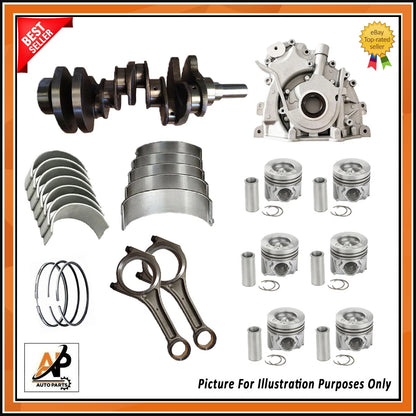 Crankshaft Connecting Rod Kit Replacement for Land Rover Jaguar 3.0D (2010–2019)