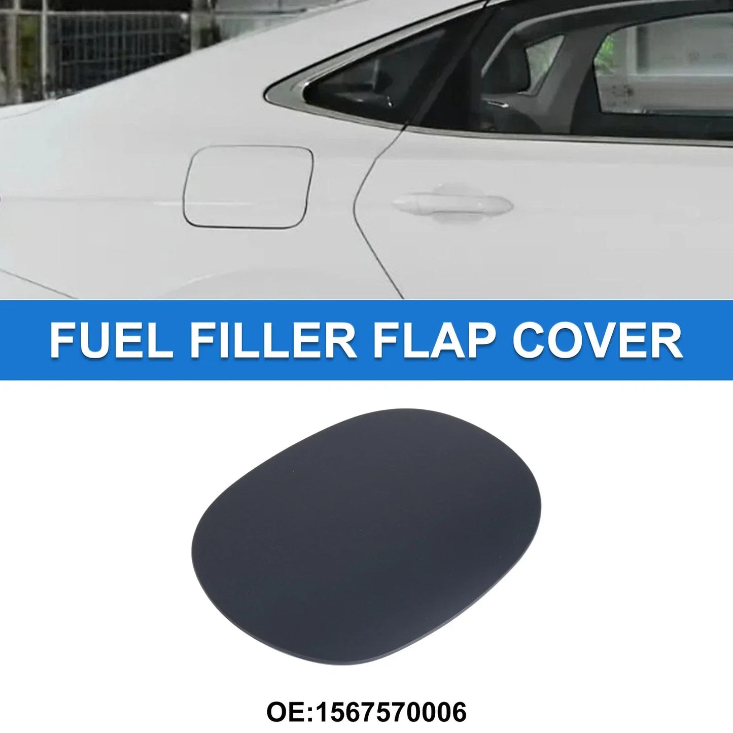 Fuel Tank Door Cap for Mercedes-Benz W156 2015-2020 Gas Tank Flap