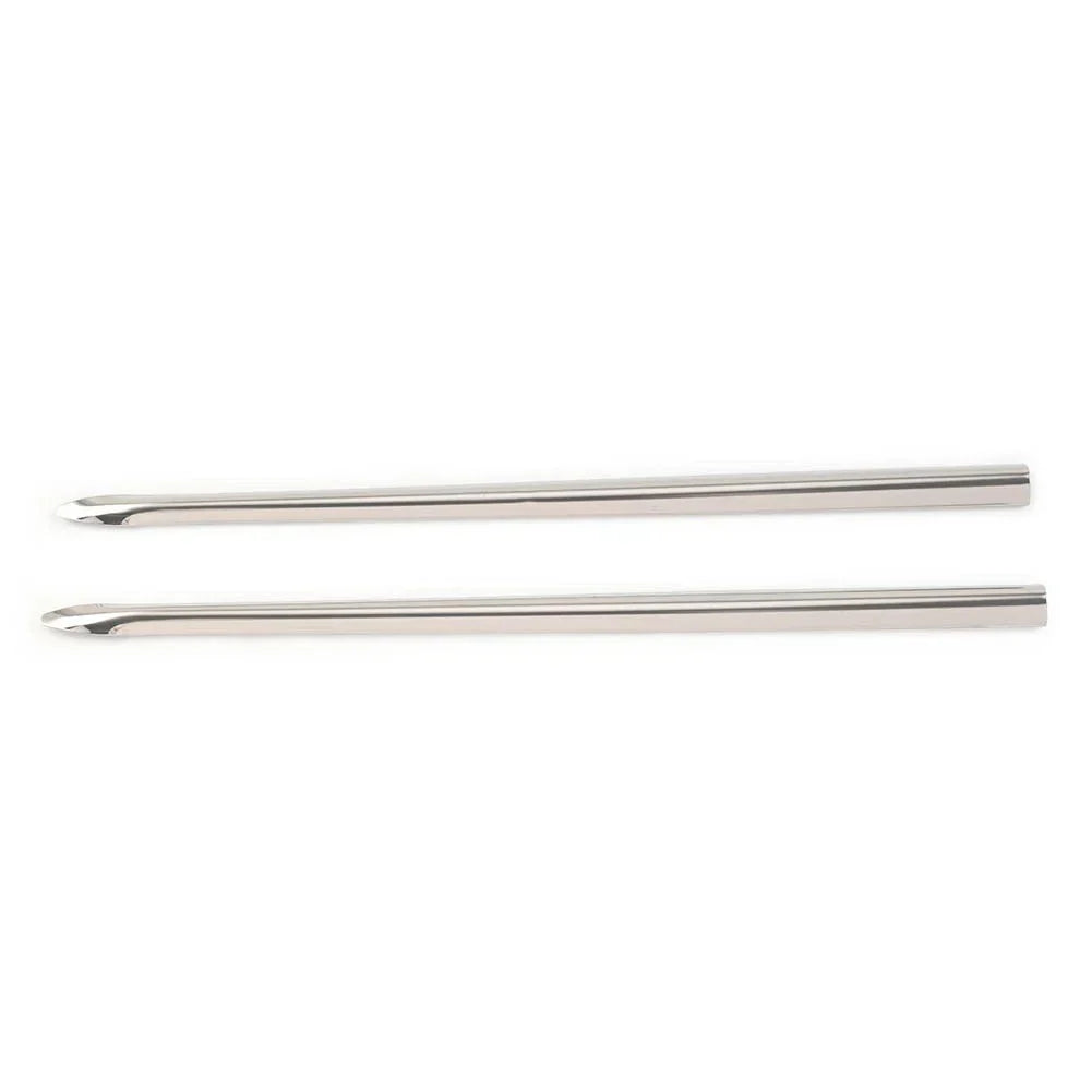 Silver Front Fender Spear Trim for Harley Touring Road King Softail Classic