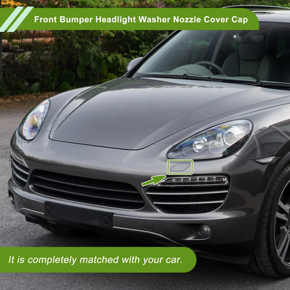 Washer Nozzle Cover for Porsche Cayenne 92A (2011-2018) - White Cap