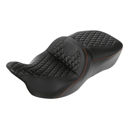 Hammock 2 Up Rider Driver Passenger Seat for Harley Street Glide (2009-2023)