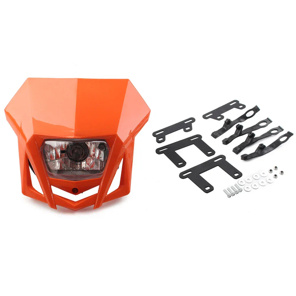 Headlight Lamp Fairing for Kawasaki KLX, XR, CRF, DRZ, RMZ, Yamaha