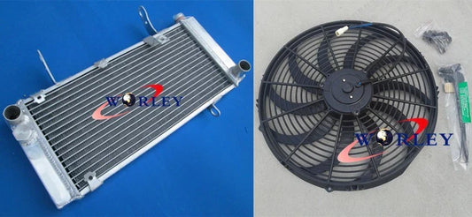 Aluminum Radiator & Fan for Suzuki SV1000 SV1000S (2003-2008)