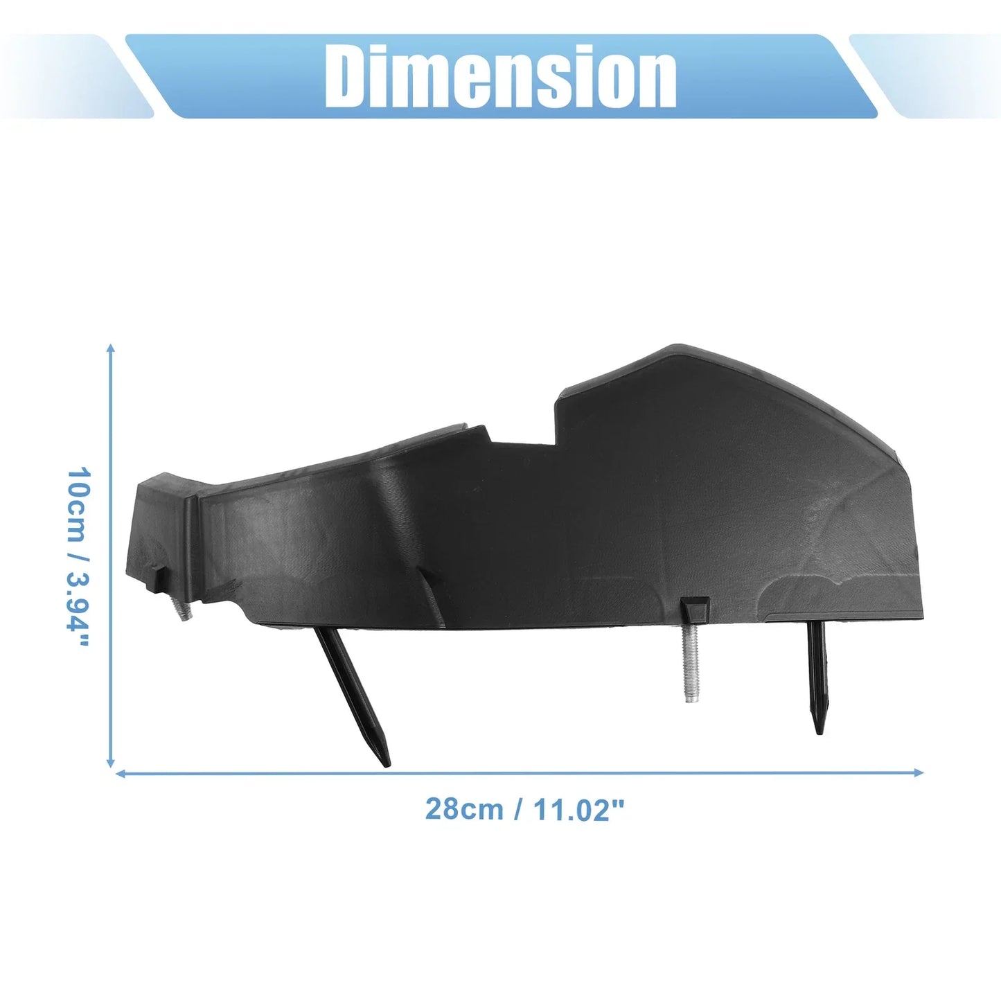 Bumper Support Bracket Cover Kit for Dodge Challenger (2015-2021)