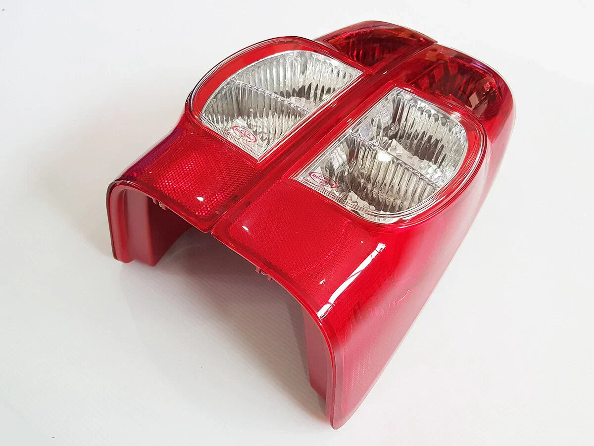 Pair of RED/CLEAR Tail Light Lamps for Holden Rodeo Colorado D-Max (2007-2011)