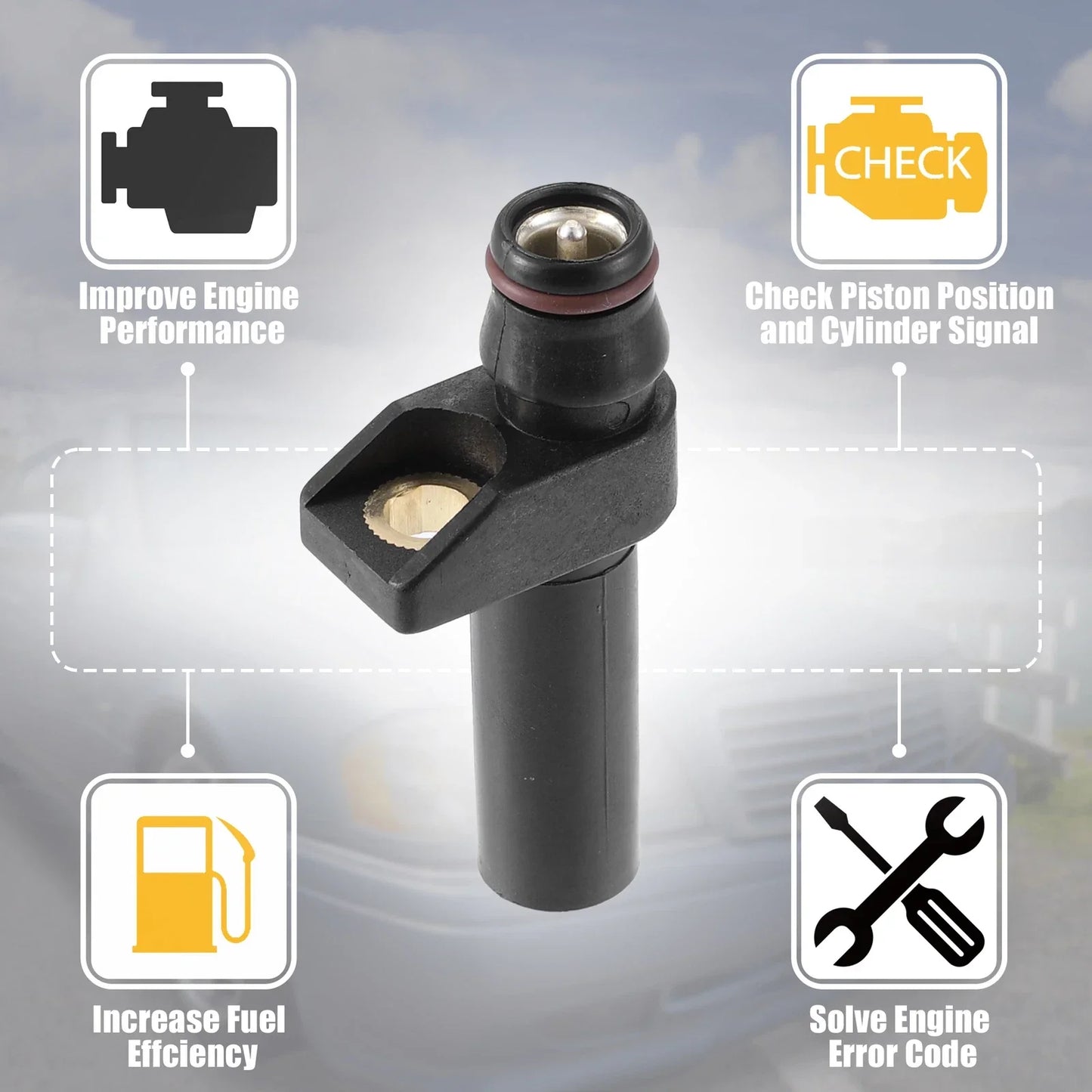 Crankshaft Position Sensor for Mercedes-Benz C220 (1996)