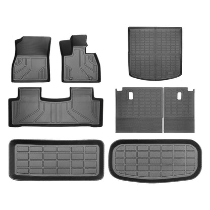 8Pcs TPE 3D Floor Boot Mats for BYD Sealion (2024-2025)